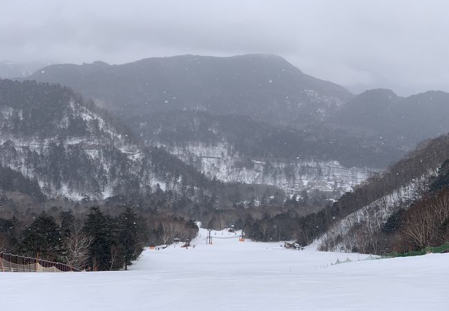 2月上旬、サラサラのパウダースノーで滑りやすかったです！日祝は8：30から営業しています！