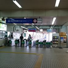 貝塚駅(貝塚線乗り場)