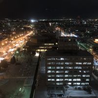ホテルから見える夜景