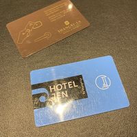 カードキー。地味に2種類違うのが素敵。
