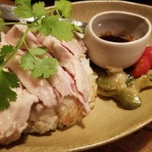 〆のチキンライス