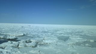 流氷が見られる確率の高いエリア