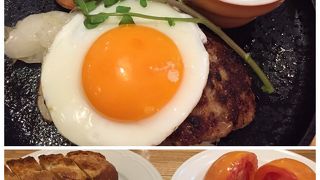 ジャーマンハンブルグステーキ ランチセット1,080円