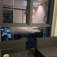 全面ガラス張りでしたが寒くは無かった