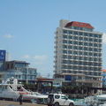 石垣港沿いの大きなホテルでした。