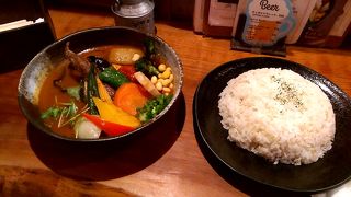 野菜たっぷりスープカレー