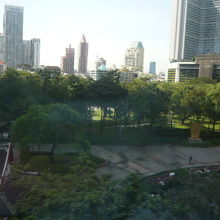 フロンポンのベンチャシリ公園です。市民の憩いの場所です。