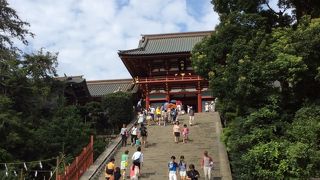 8月の鶴岡八幡宮