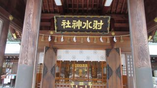 歴史ある神社