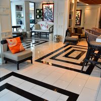 スクエアモチーフがここのホテルのアイコンなのかな？