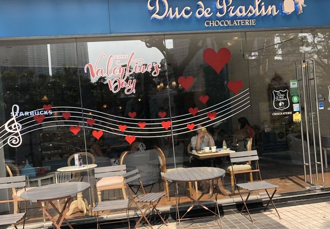 バンコクでは珍しいチョコレート屋さん