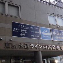 国技館の向かい側