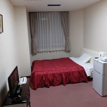 ３千円台の部屋としては抜群に広い部屋。