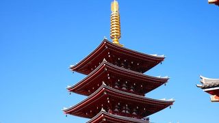 すっごく素敵な五重塔