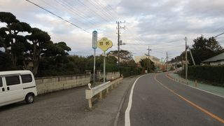 花は見かけずに歩きました