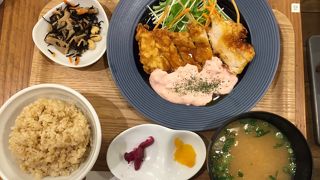 チキン南蛮定食食べました！