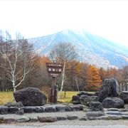 男体山を背景に広がる雄大な景色