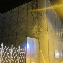 工事中の店舗の様子