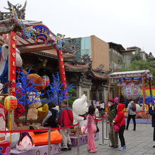 旧正月らしい風景