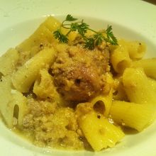 ラグーのパスタ