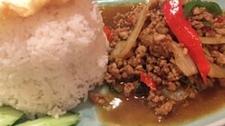 池袋の地下のタイ料理店