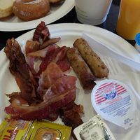 料金に込みの朝食。