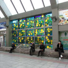 ステンドグラスもみかん、さすが愛媛