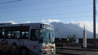 鹿児島市内の観光スポットを順にめぐる。西郷さんと篤姫が名前の由来