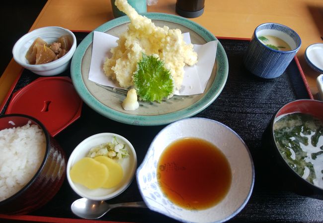 美味しかった地魚の天婦羅