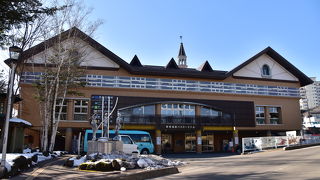 大きめなバスターミナル