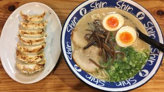 まろやかであっさり味スープが美味しいです。