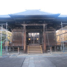 本宮は修復作業中のようでした