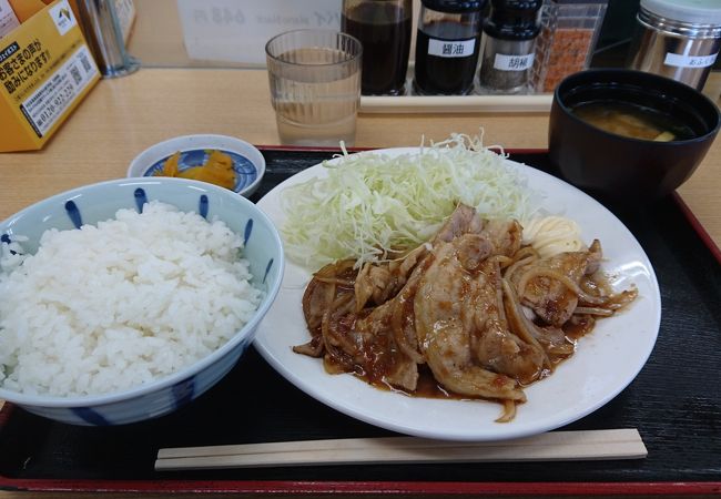 焼き肉定食が美味しい