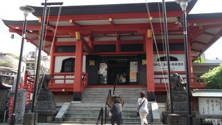 神楽坂の毘沙門天