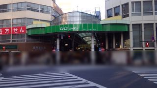 アーケードの商店街