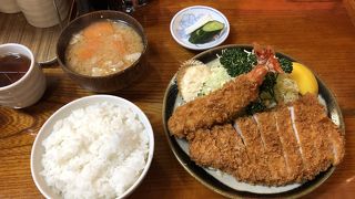 昔からの美味いトンカツ屋さん