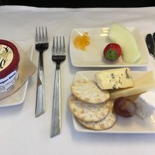 ビジネスクラス機内食のデザート