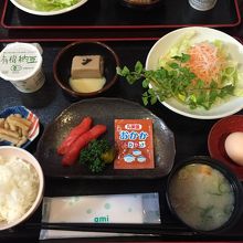 数年前宿泊時の朝ごはん