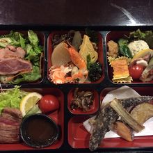 去年宿泊時の夜ご飯