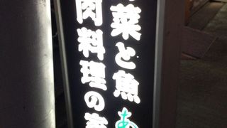 荻窪駅北東の岩手料理のお店