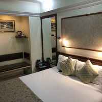 ベッドは柔らかい。もう少し堅い方が好きです