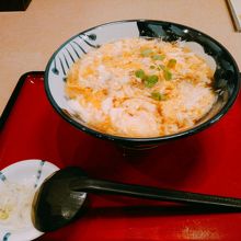 玉子とじそば770円