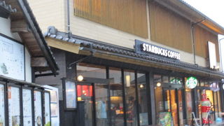 大鳥居の前です