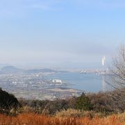 頂上の展望台より途中の道中の景色がよかったです