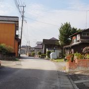 長崎街道の一部