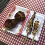 朝食は大口水産の焼き焼きコーナーで