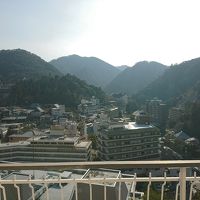 有馬温泉一望。