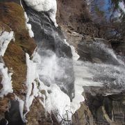 蓼科の氷瀑です