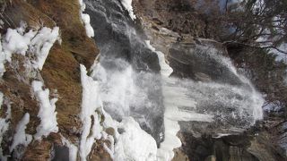 蓼科の氷瀑です