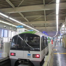 モノレール浜松町駅のモノレール